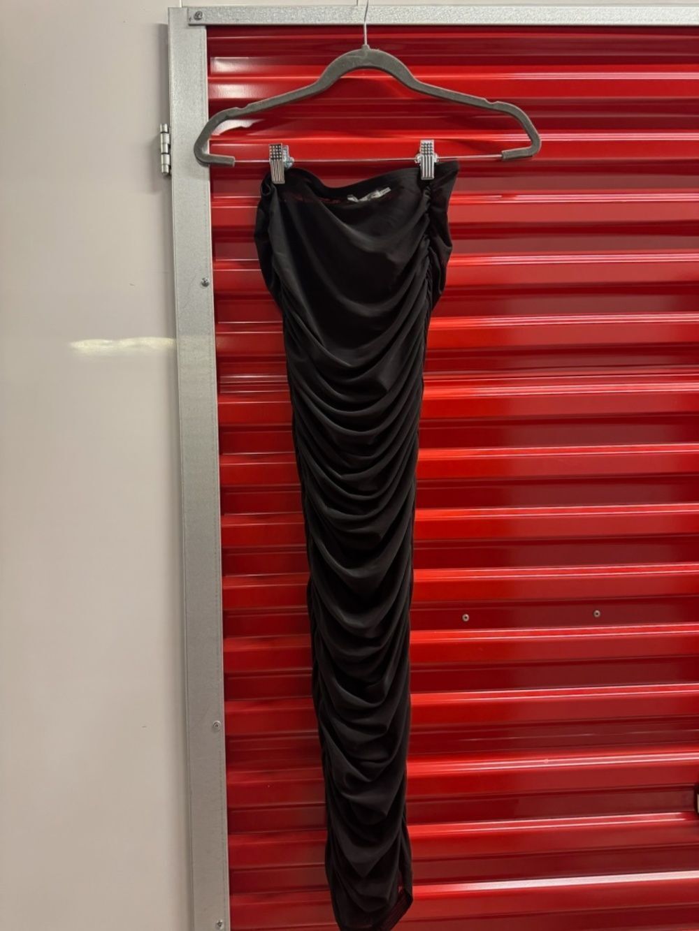 Good American Black Strapless Stretch Bodycon Dress - LIKE NEW - Size 1